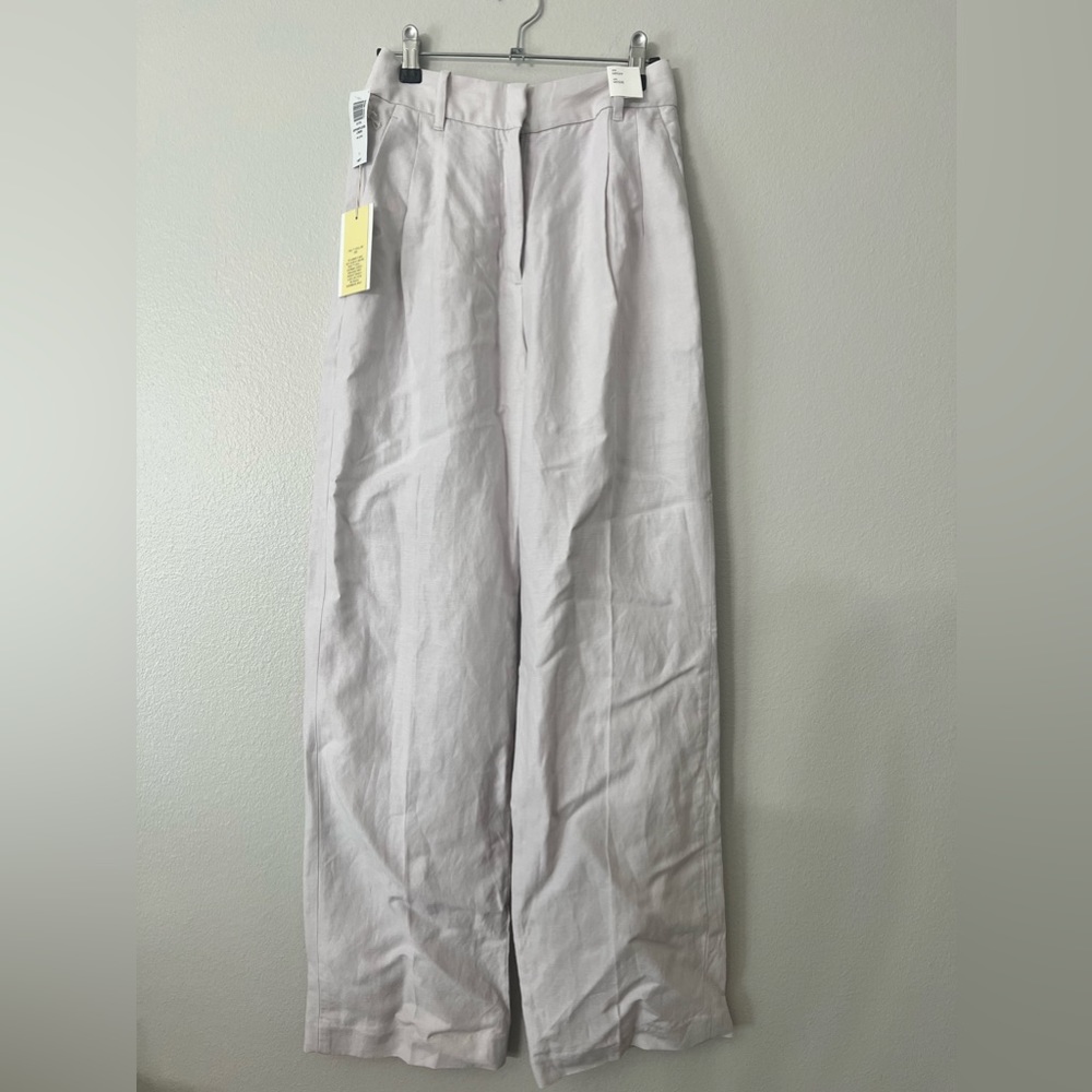 Aritzia Wilfred Effortless Pant Linen NWT